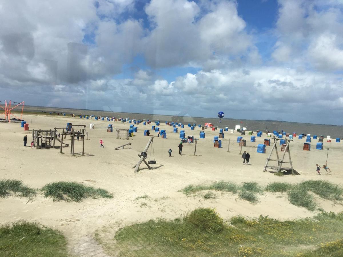 Gaestezimmer Luetje Wattwurm Dornumersiel Exterior foto